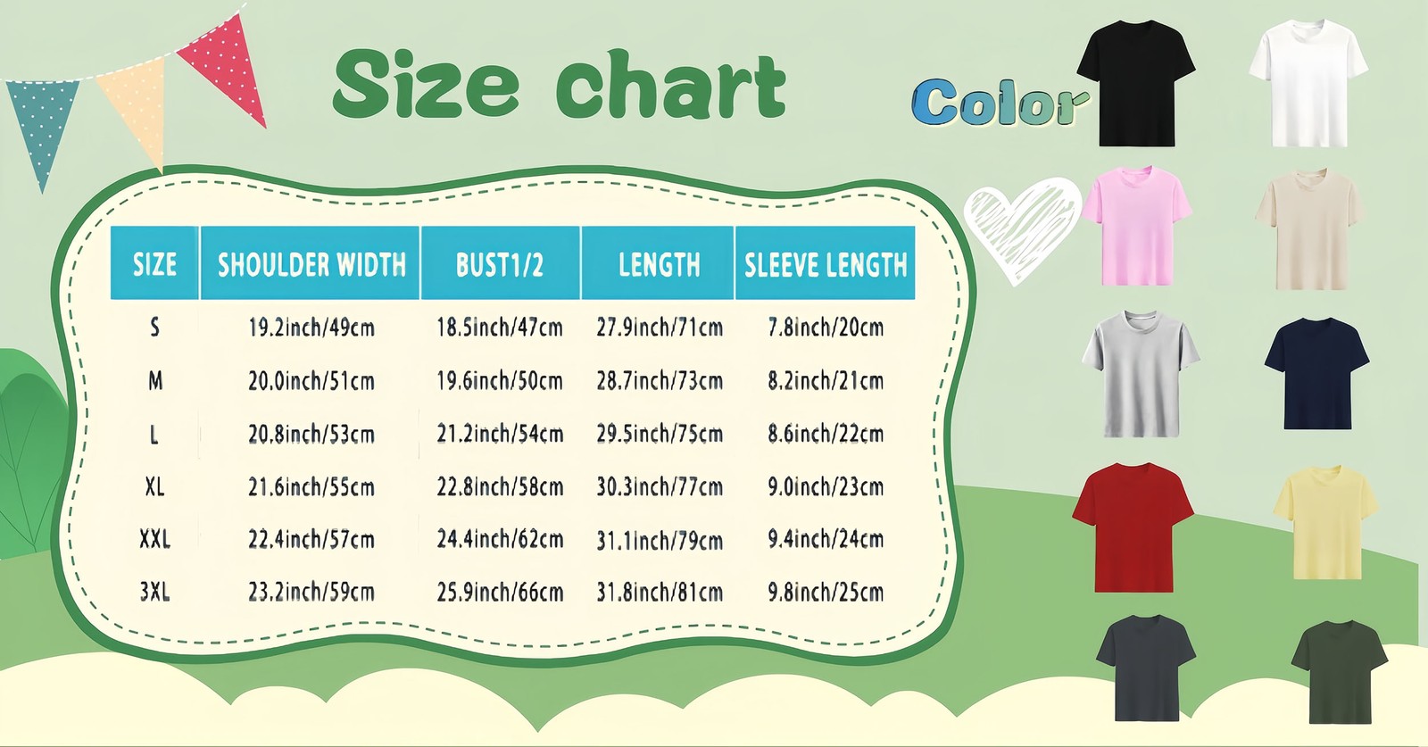 Personalized shirts, custom T-shirt designs – create your own shirt. 100% cotton