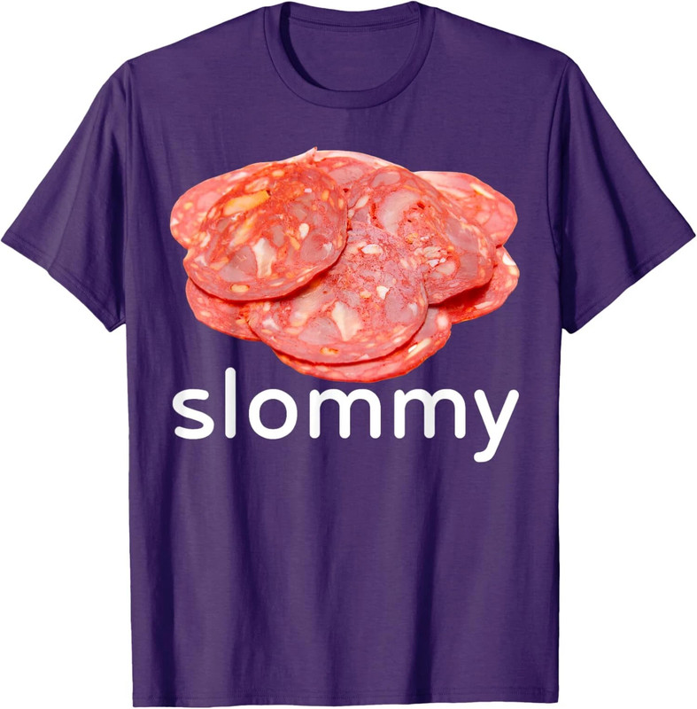 Slommy Salami Meme Oddly Specific Funny Internet Unisex T-Shirt Unisex Graphic