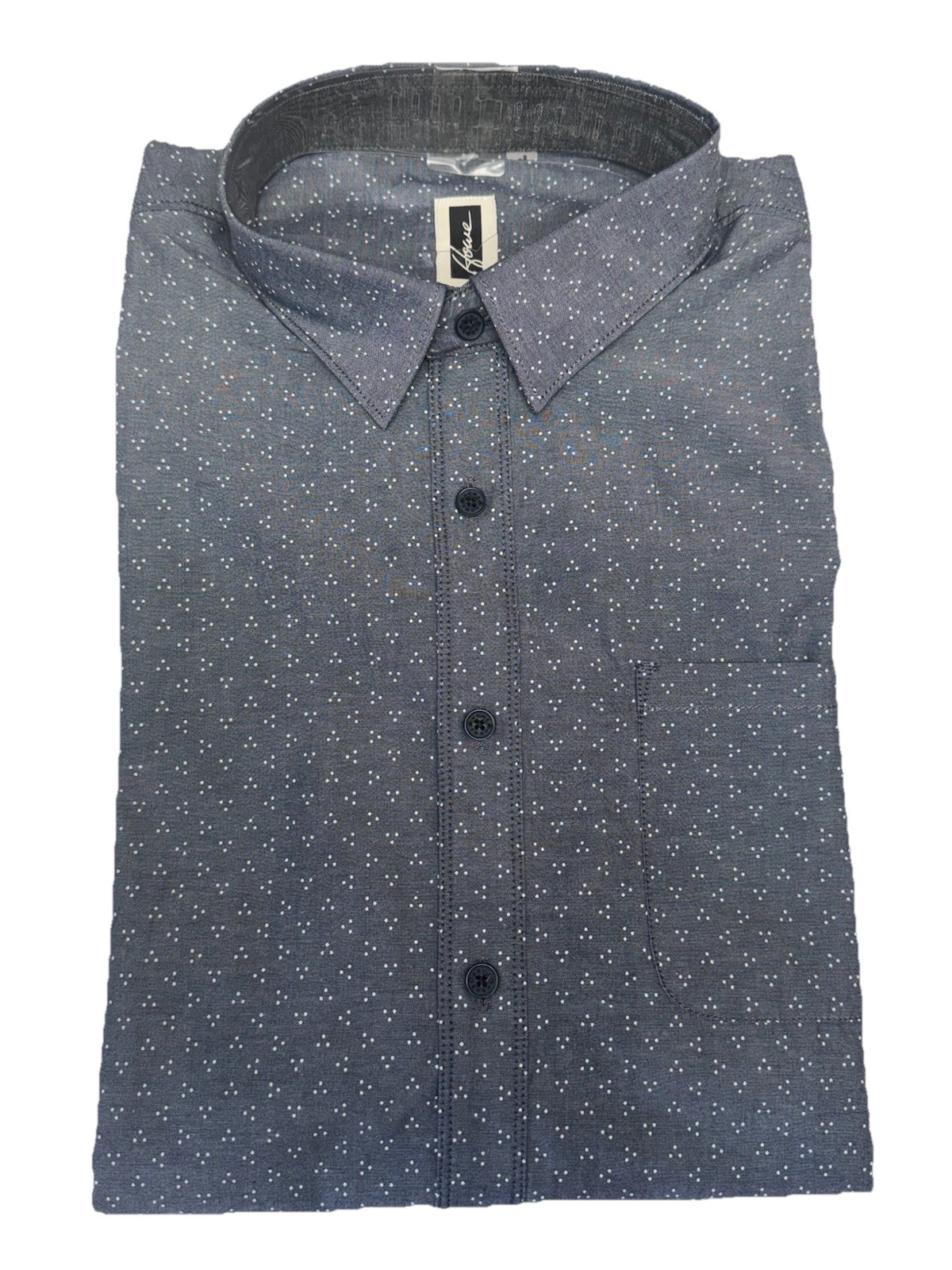 Howe Newport Men’s Short Sleeve Classic Fit Shirt – Size Varies