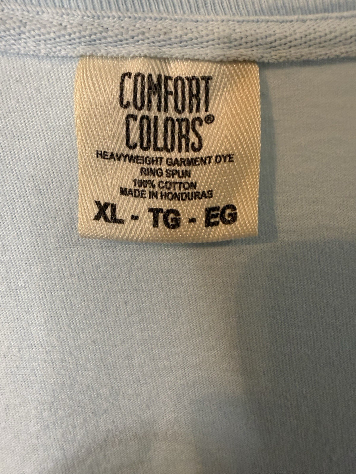Old Row (Racing) Light Blue Relaxed Fit XL Left Pocket 100% Ring-Spun Cotton
