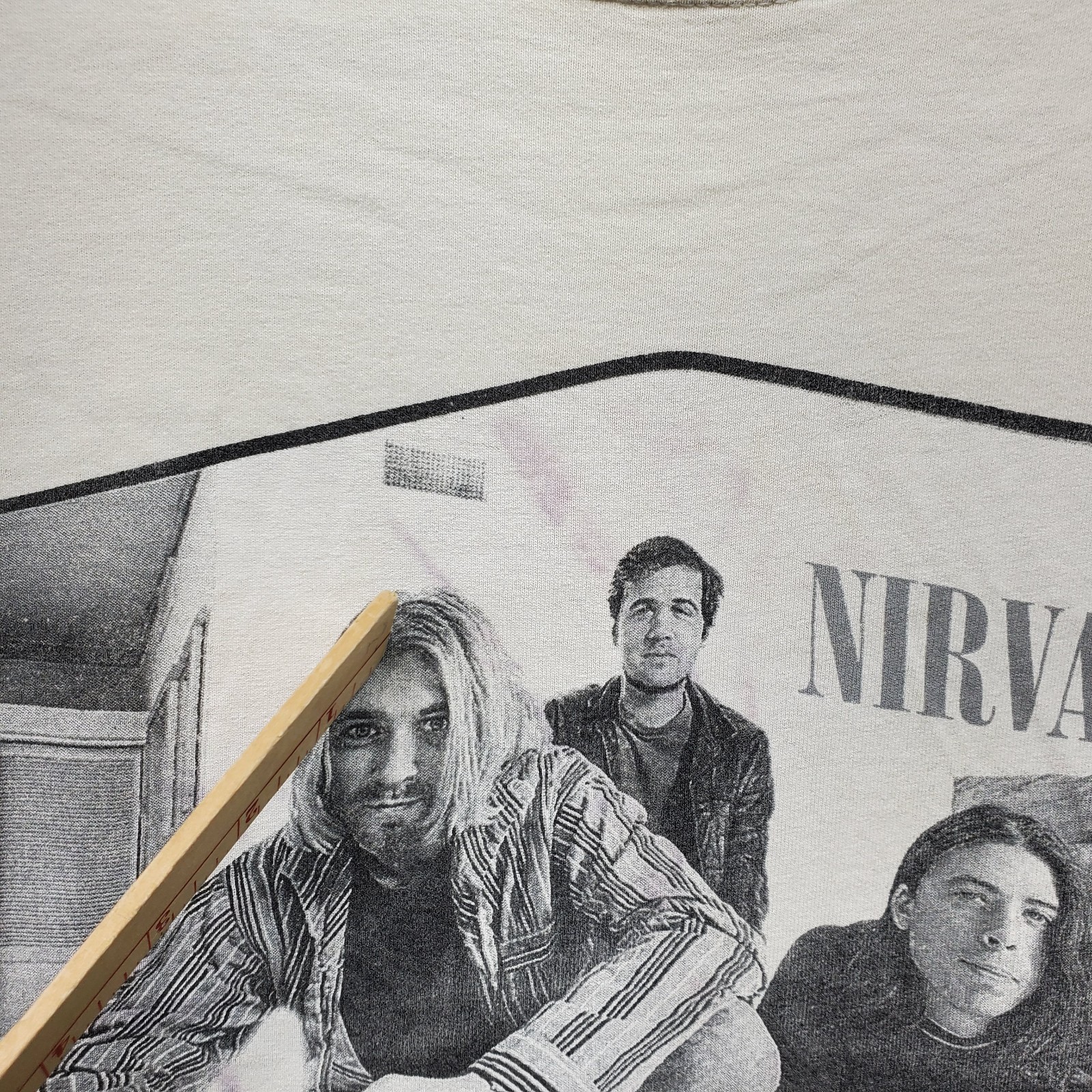 Vtg Nirvana T-Shirt Men’s Size XL White 1996 Kurt Cobain Band Music *No Tag*