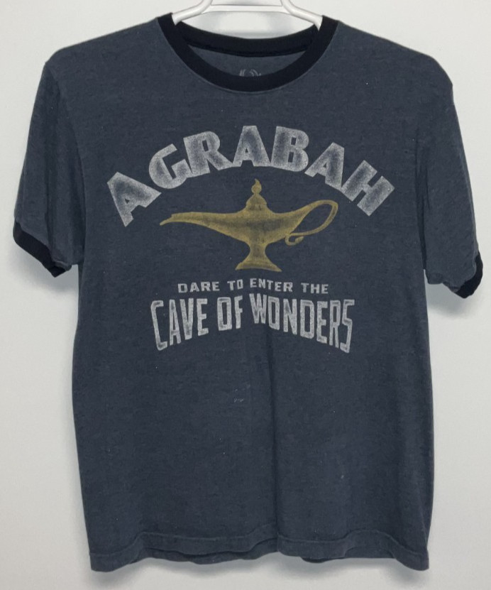 Aladdin Short Sleeve T-Shirt Men’s Large Blue