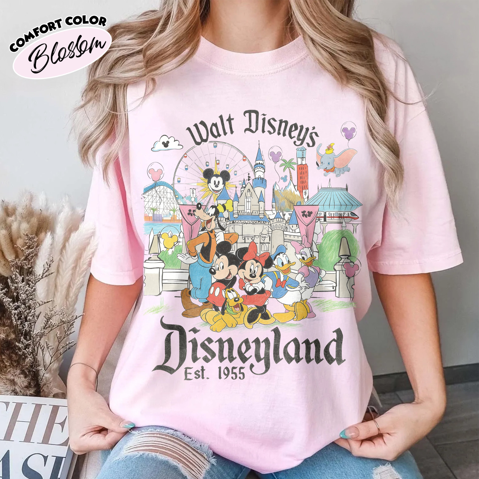 Retro Est.1955 Mouse and Friends Shirt, Family Trip 2026