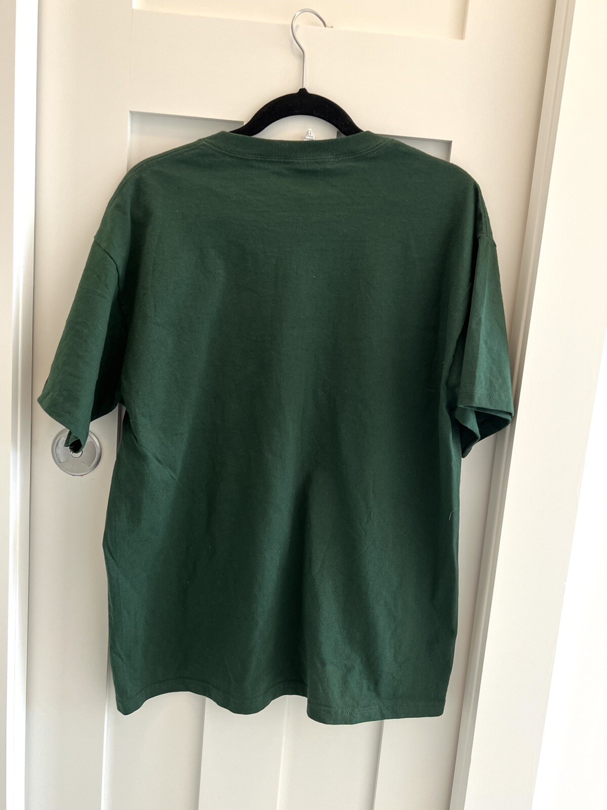 Men’s SPATEN Munchen Germany LARGE Beer T-Shirt Green 100% Cotton