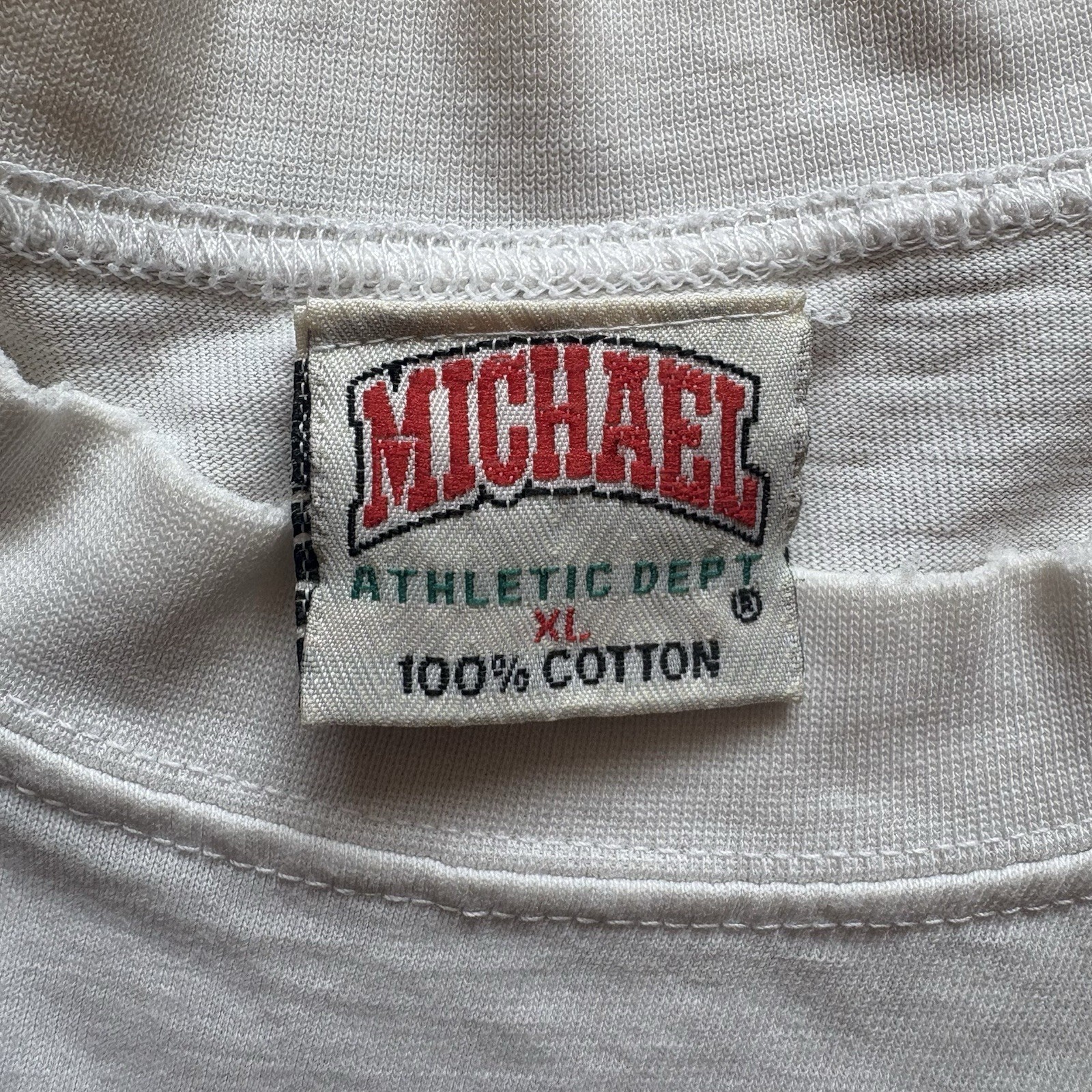 Vintage 90s Nike Air Free Speech Charles Barkley 34 White T-Shirt Size XL