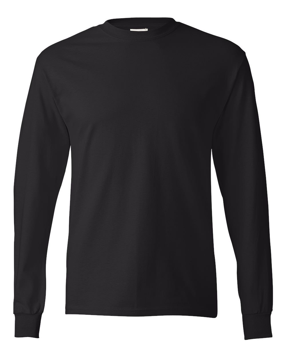 Hanes Mens Long Sleeve 100% USA Grown Cotton T-Shirt Classic Fit Tee S-3XL NEW!
