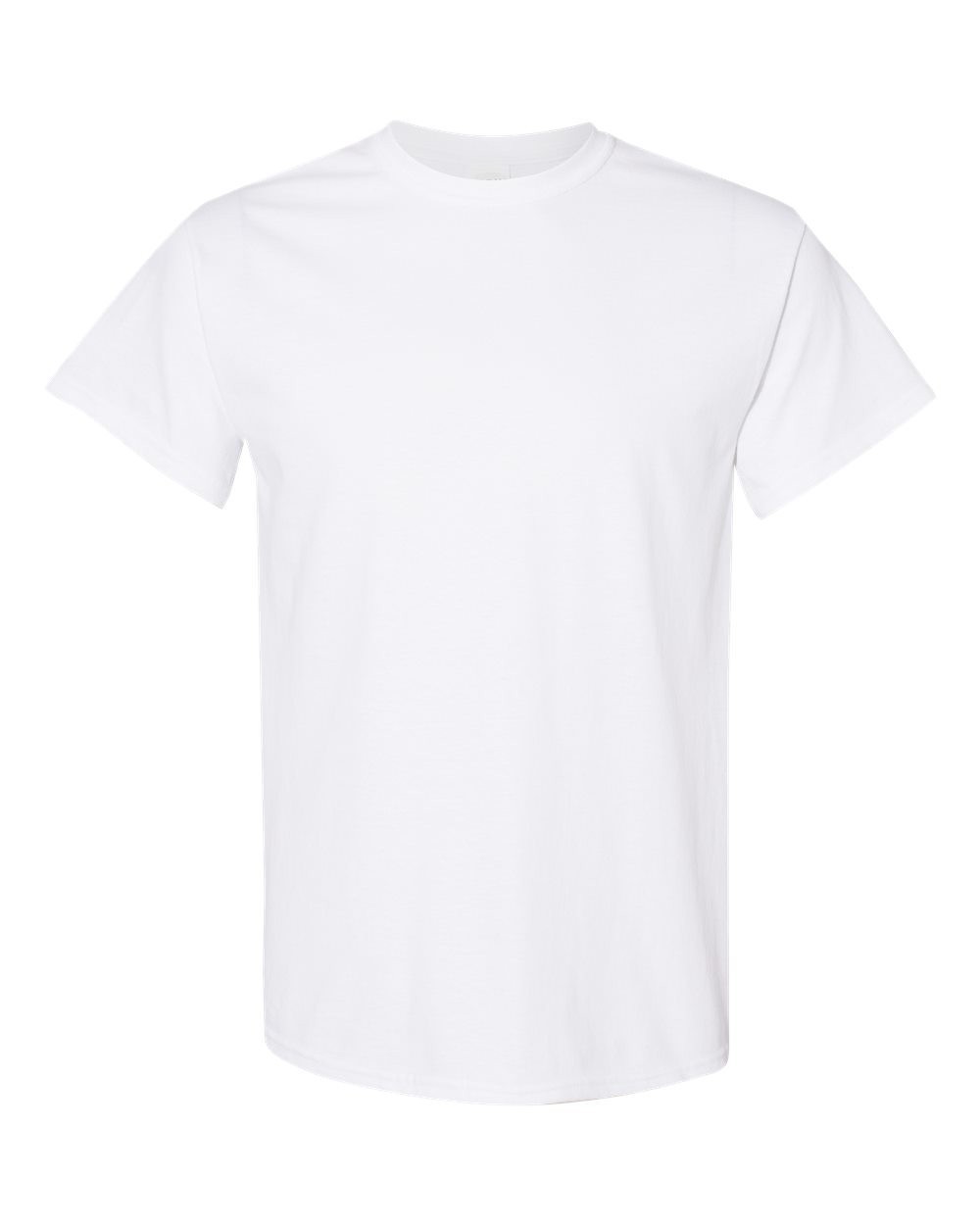 Gildan Mens 5000 Solid Heavy Cotton Short Sleeve T-Shirt WHITE XL 10-25
