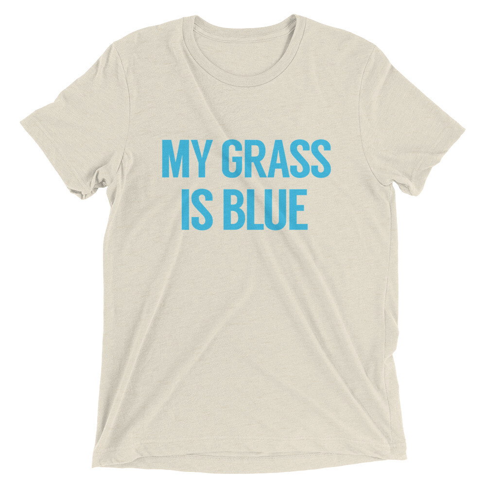 My Grass Is Blue T-Shirt, Classic Rock, Lynyrd Skynyrd, 70’s,Bluegrass, Kentucky