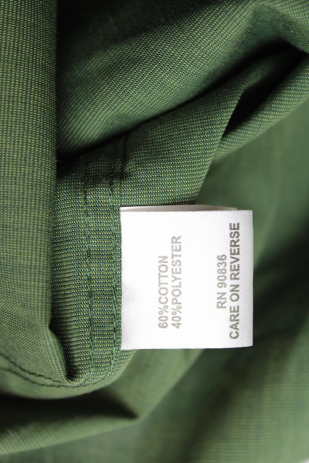 Port Authority Shirt Mens Large Green Solid Long Sleeve Button Down Casual
