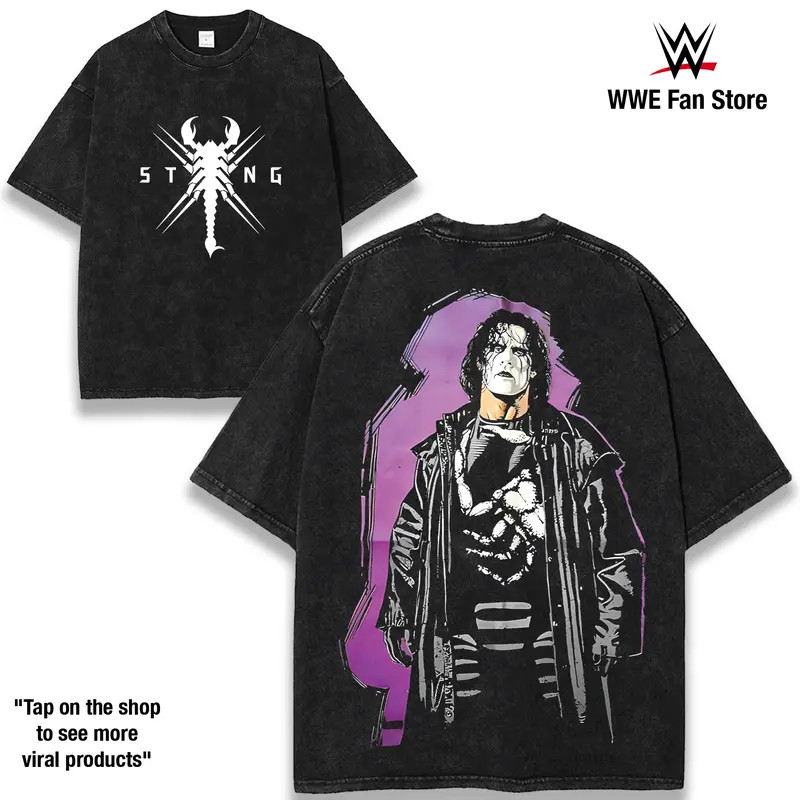WWE Sting T-Shirt | Vintage Graphic Design | Iconic Wrestling Print