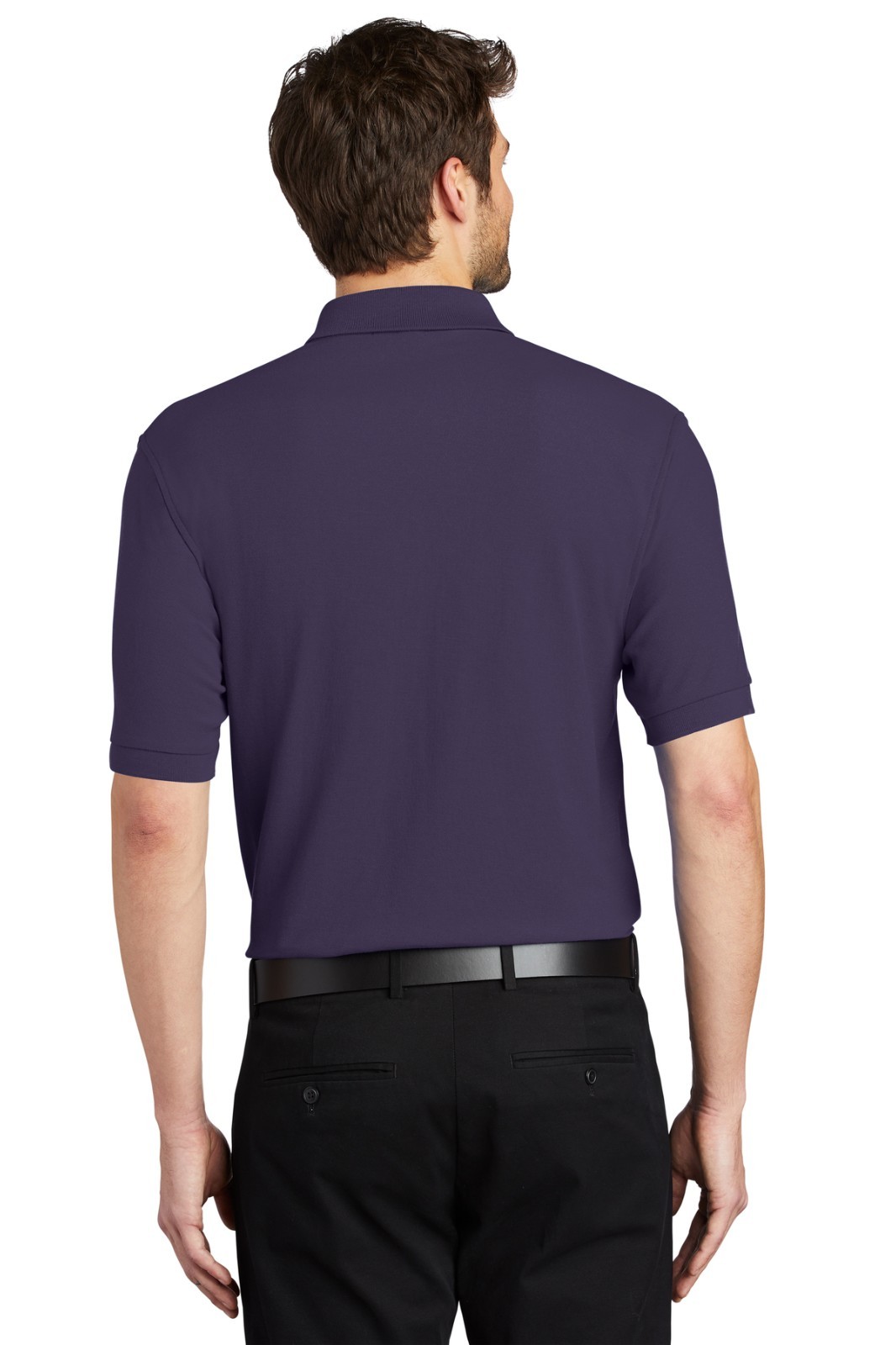 K500 Port Authority Silk Touch Polo Eggplant Size 2XL New