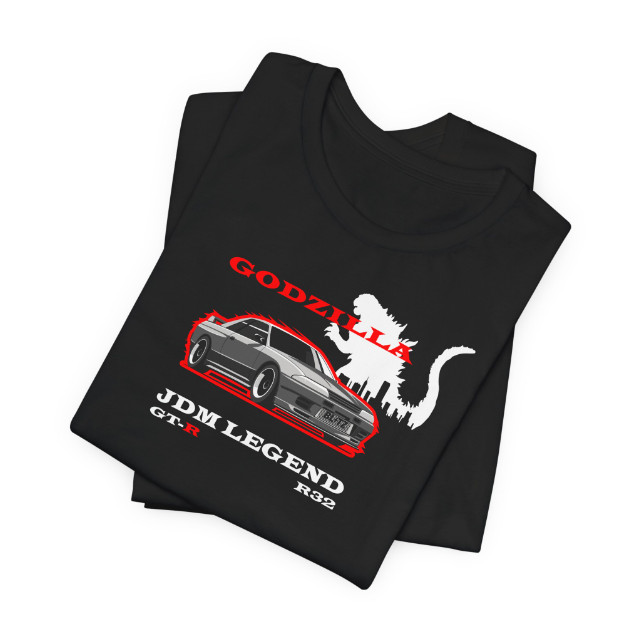 Skyline GT-R R32 Godzilla Inspired Vector Art T-Shirt Father’s Day Gift