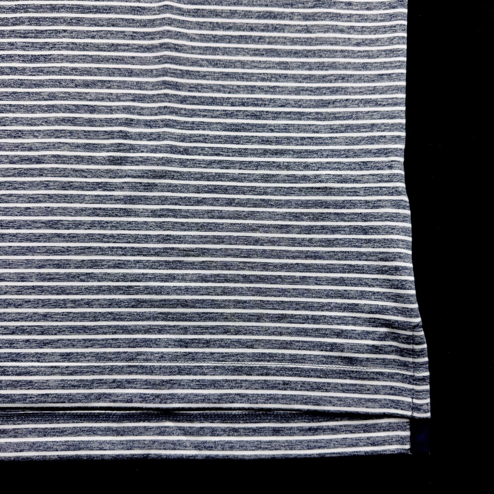Johnnie O Featherweight Performance Striped Polo Shirt Midnight Navy White XL