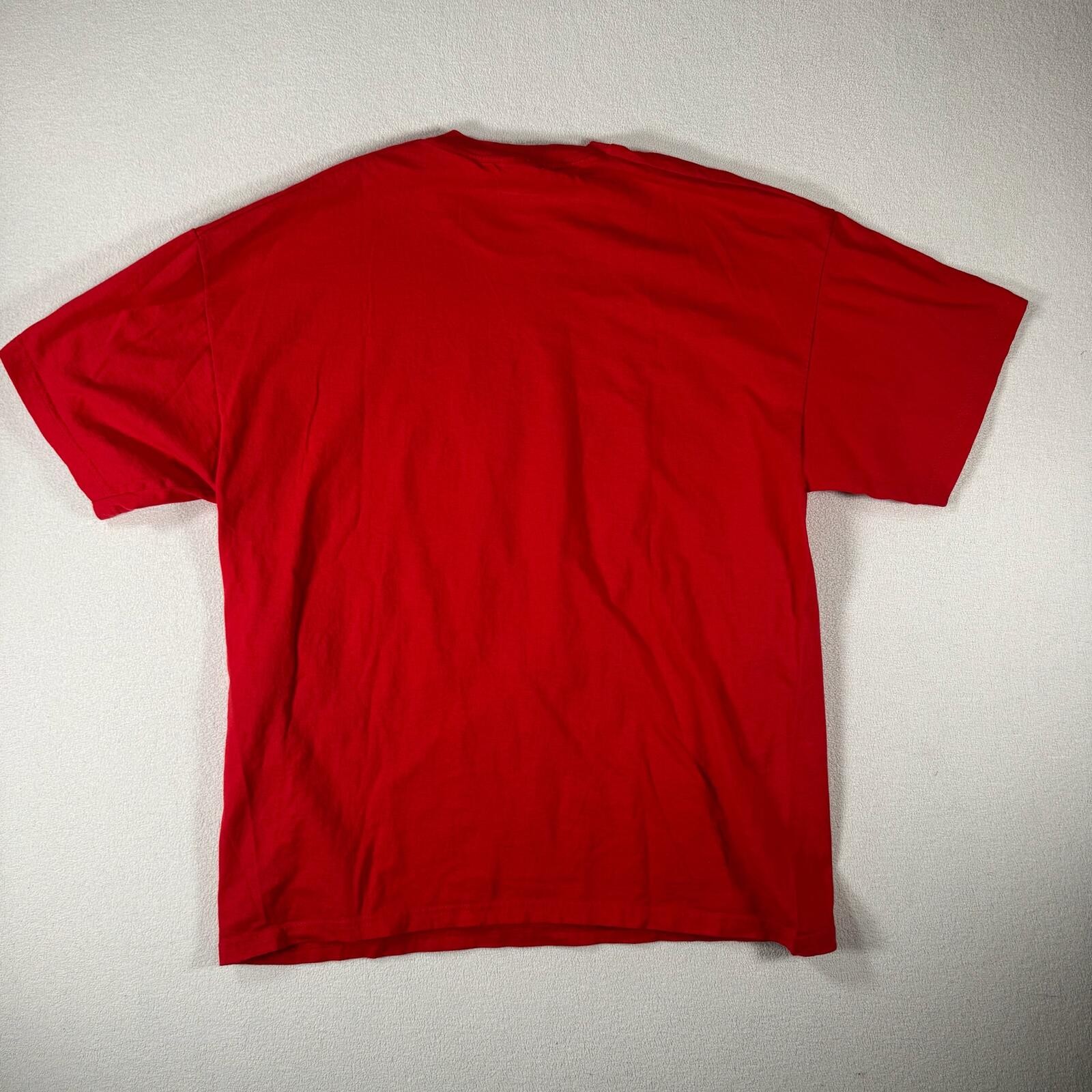 2010 FIFA World Champions Espana Spain Caricature Red Shirt