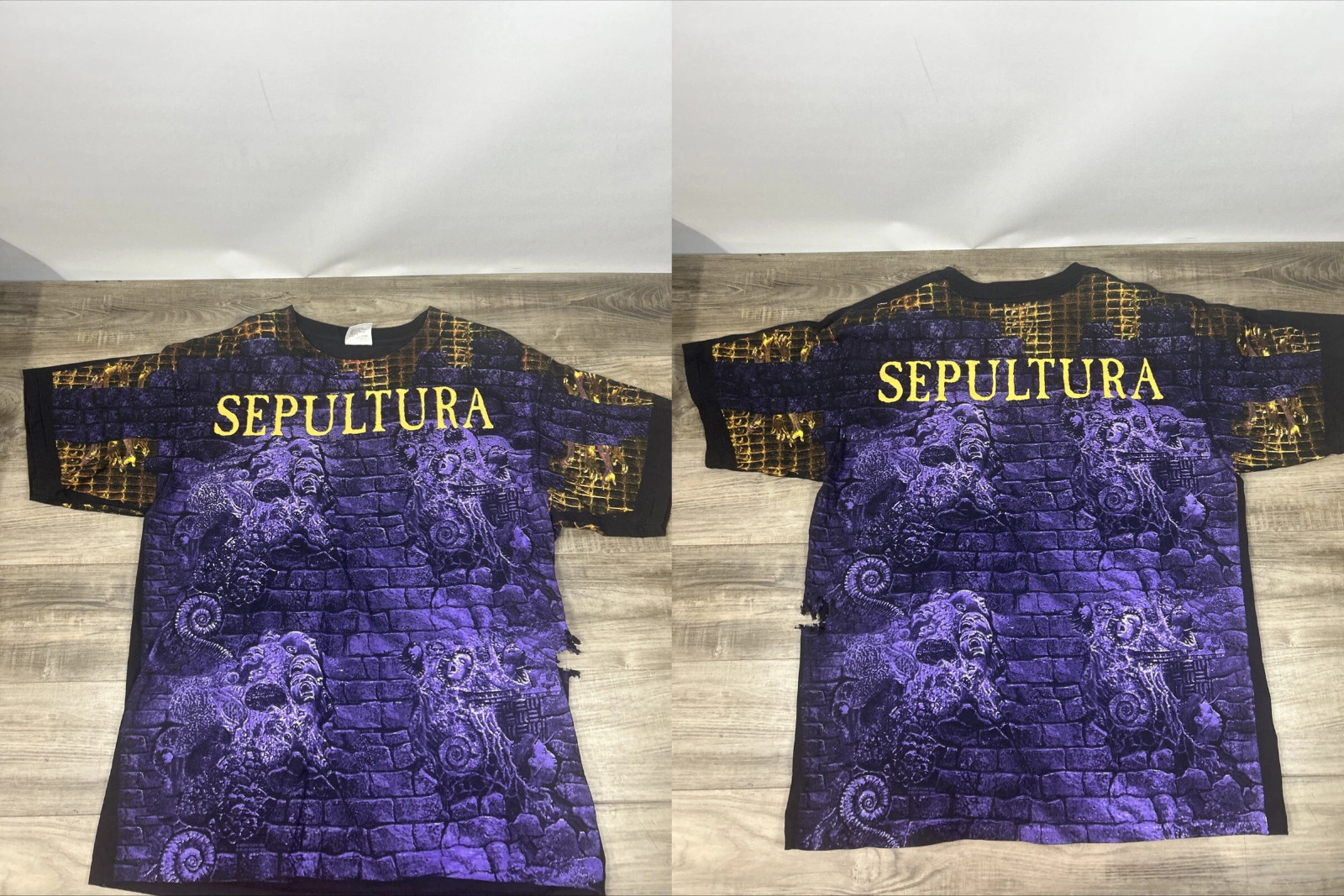Sepultura All Over Print 3D All Sizes Men and Women Shirt TD1372