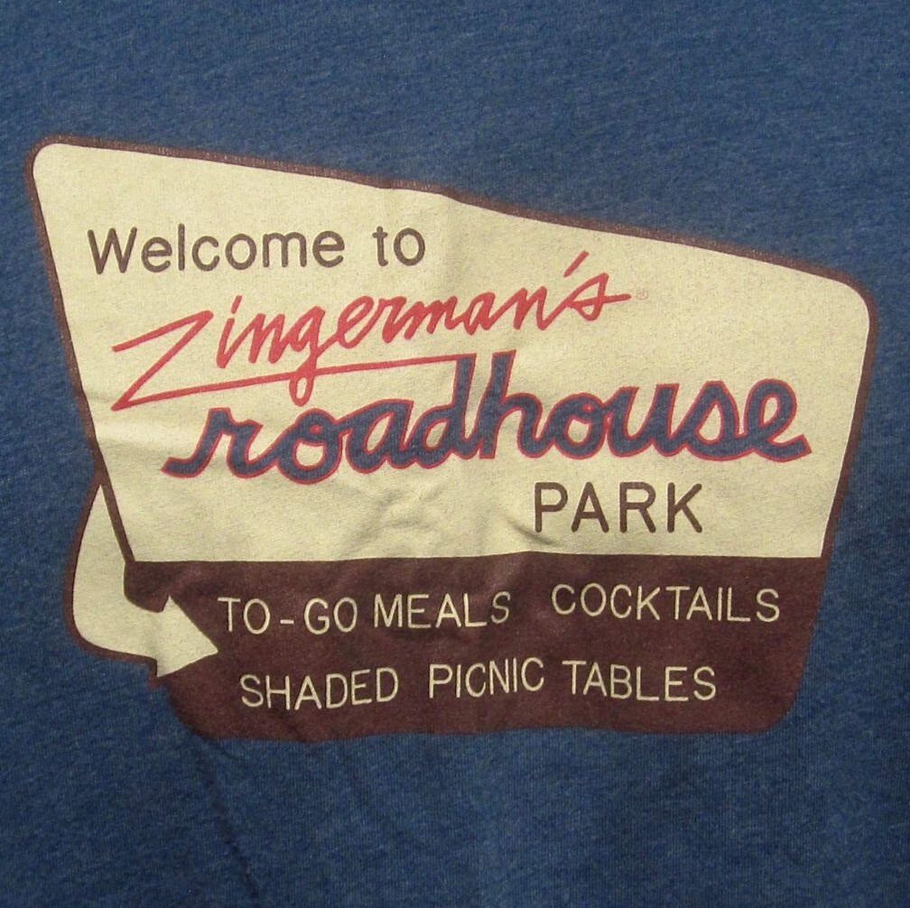 ZINGERMAN’S ROADHOUSE tee XL Ann Arbor delicatessen T shirt classic Michigan OG