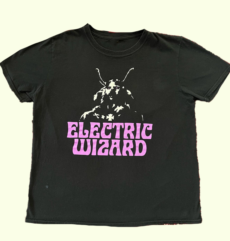 Psychedelic Doom Metal Electric Wizard Band Graphic Print Unisex Tee BS970