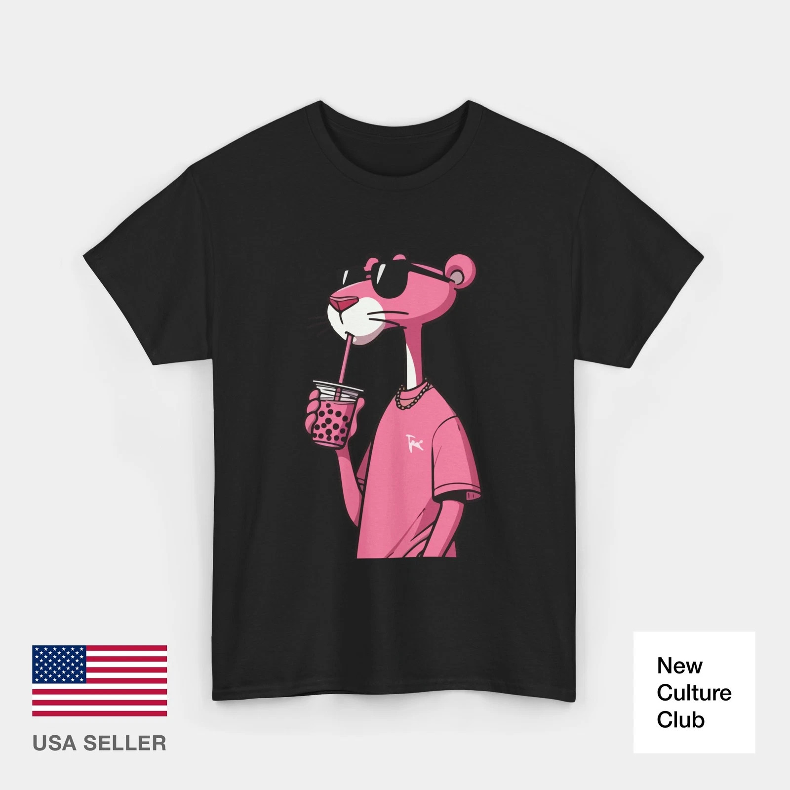 Swag Boba T Shirt Unisex Cotton Tee Cartoon Character Apparel Cool NEW 2025!!!!