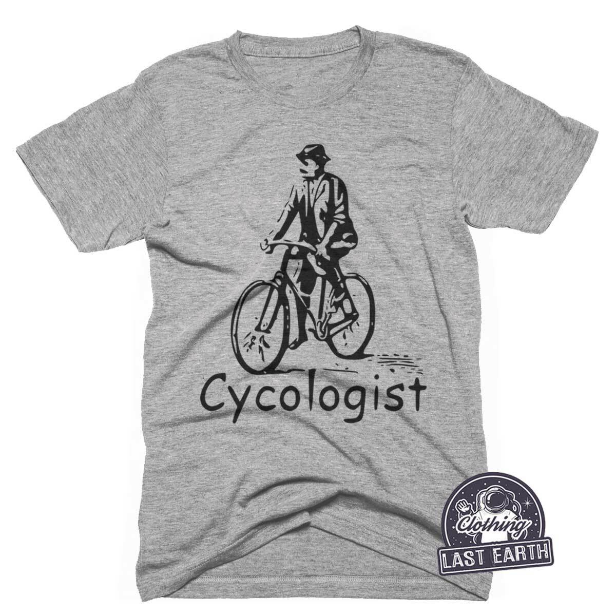 Cycologist T-Shirt Funny Bike Shirt, Psychologist Gift, Bike Gift, Cool Bike Tee