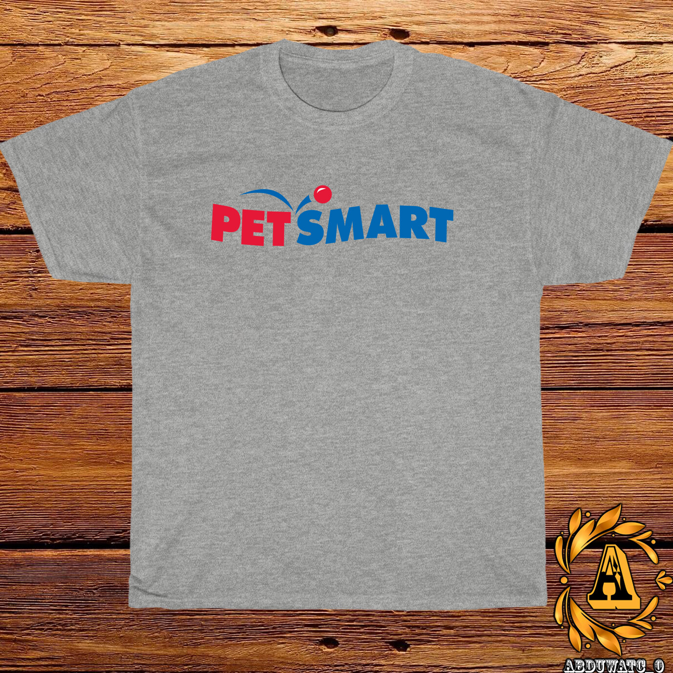 PetSmart Pet Supplies Logo Black/ Grey/ White/ Navy / Red T-Shirt Size S-5XL