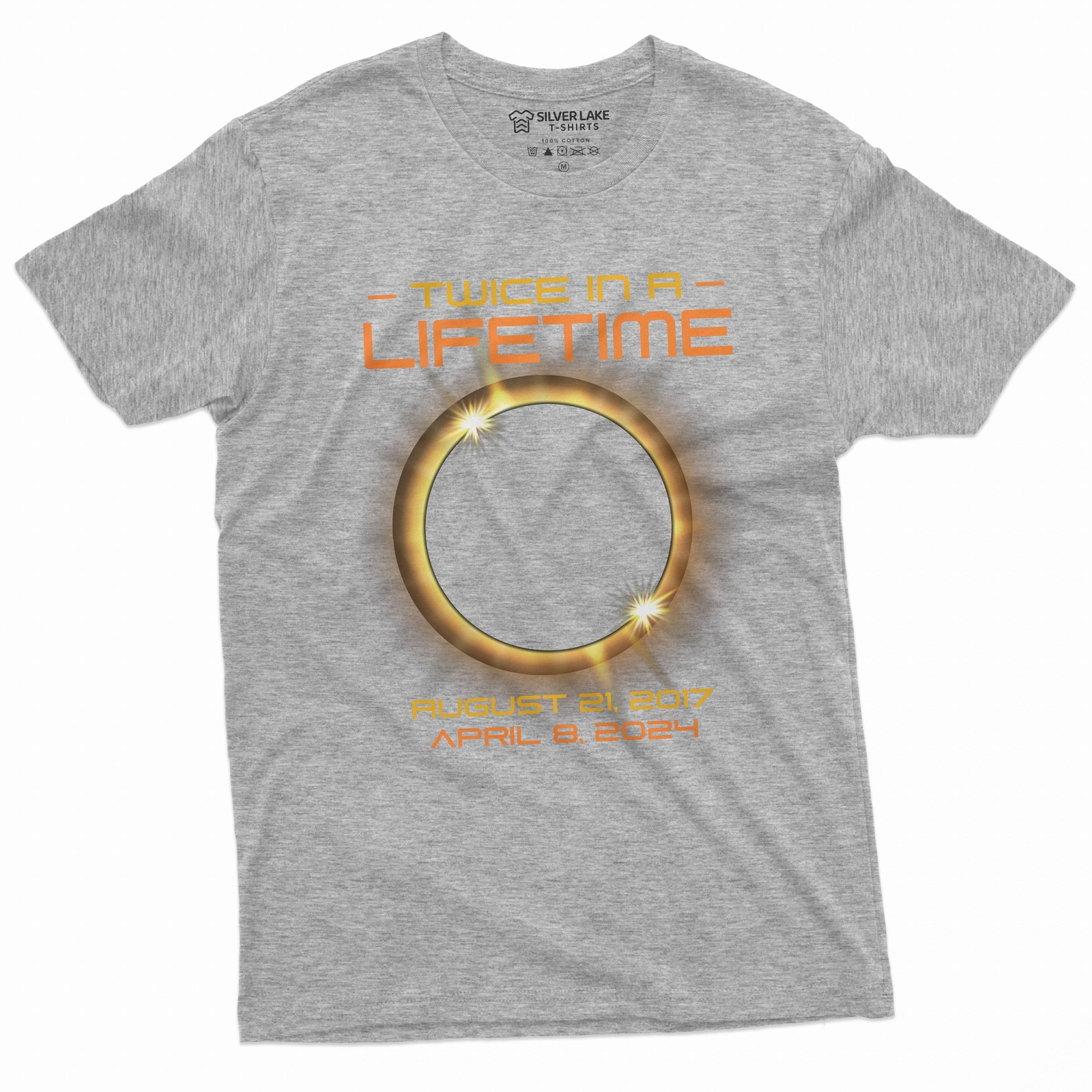 solar eclipse shirt Twice in a lifetime total Solar eclipse of April 8, 2024 Tee