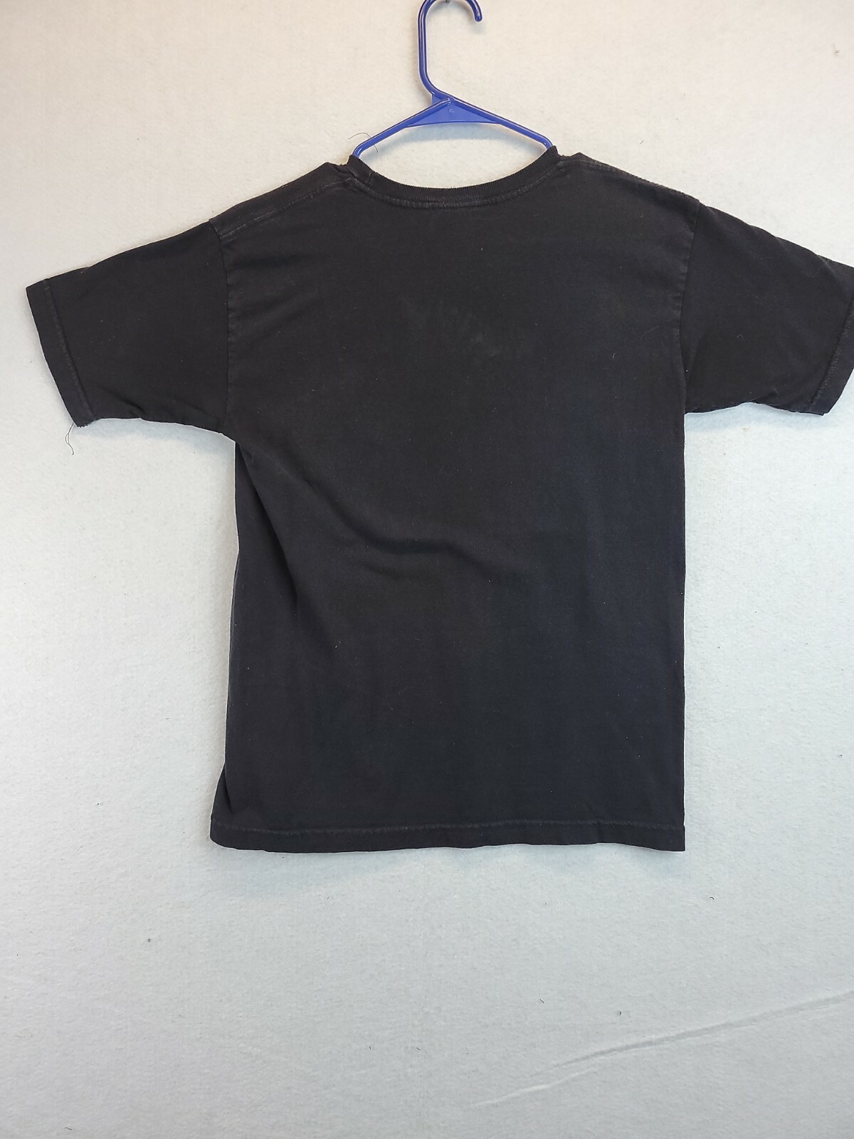 U S Navy Black Anchor Graphic Logo T-shirt Mens Small