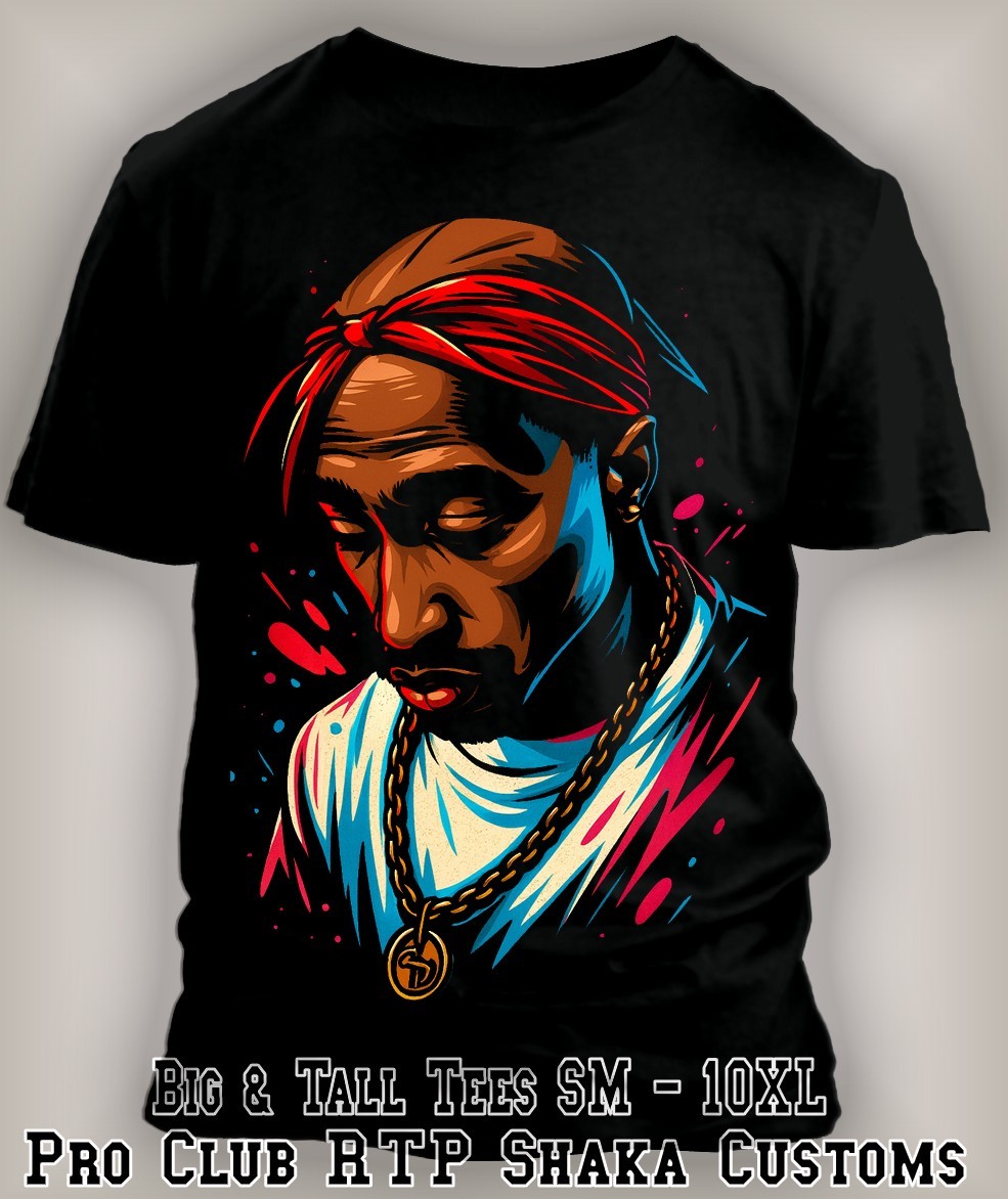 Mens Streetwear Pac in Prayer Musical Artist Classic 8XB Greystone Tee Shirt