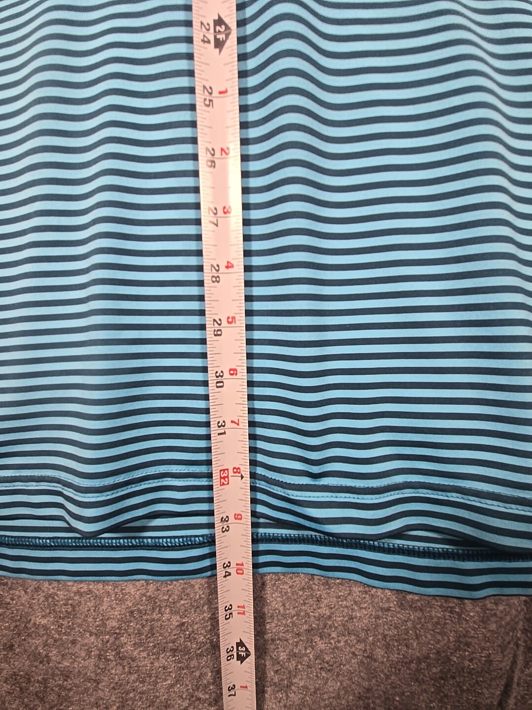 Peter Millar Summer Comfort Polo Shirt Mens Xl Blue Black Striped Golf
