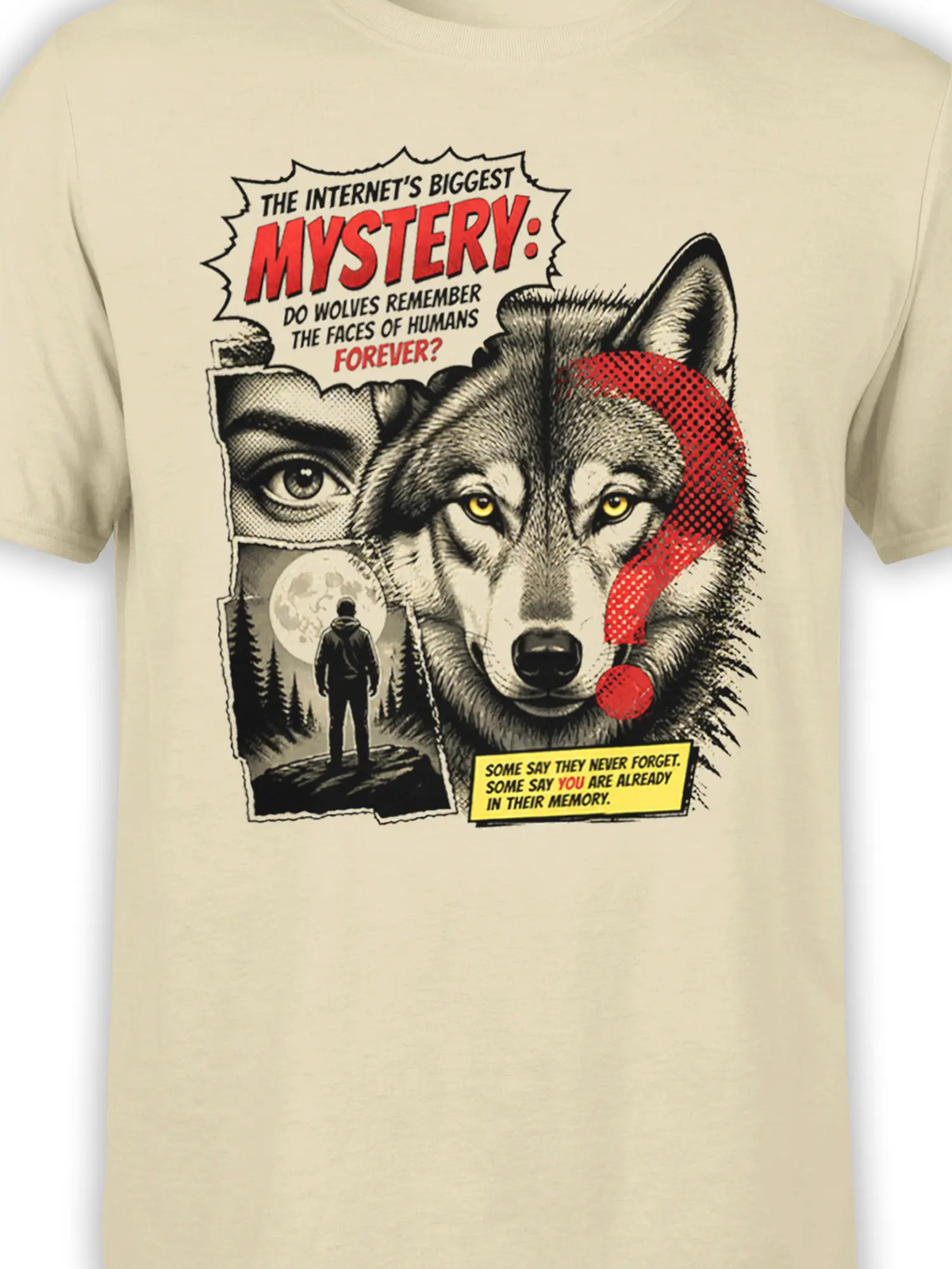 Forever Memory Wolf T-Shirt | Unisex