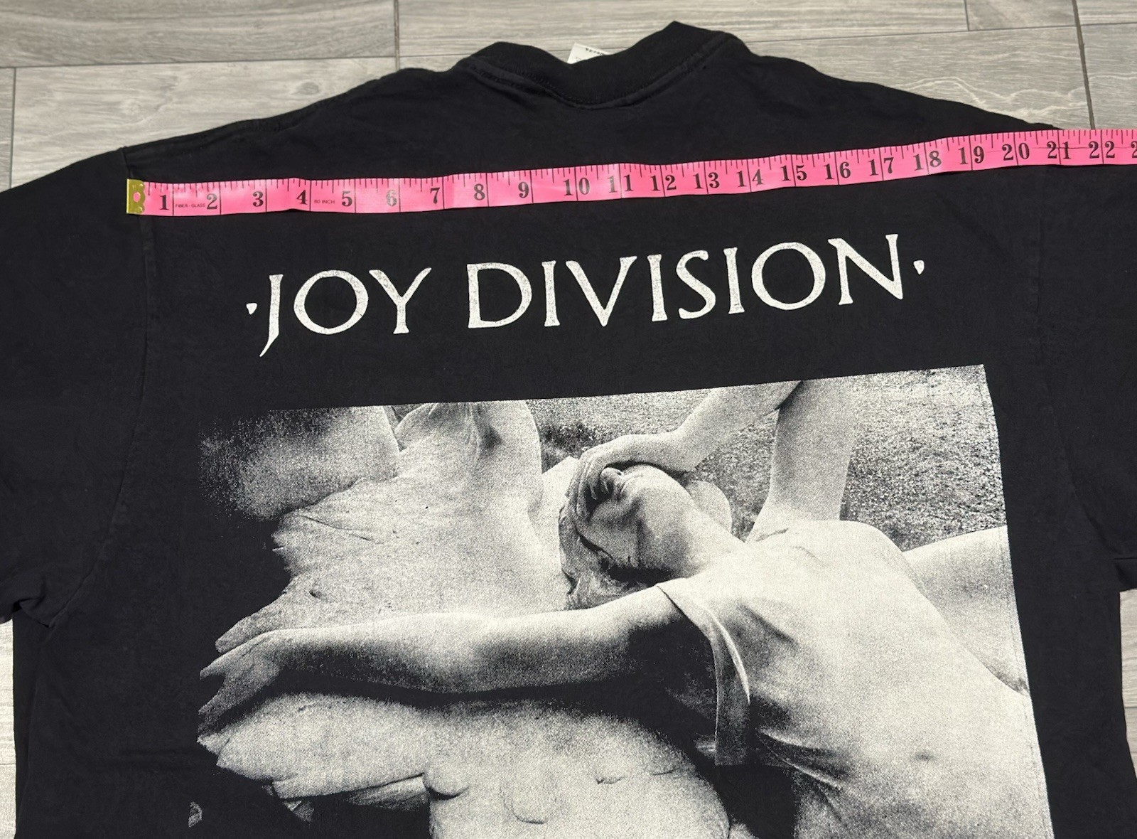 JOY DIVISION vintage 1995 UNKNOWN PLEASURES t shirt LOVE WILL TEAR US APART