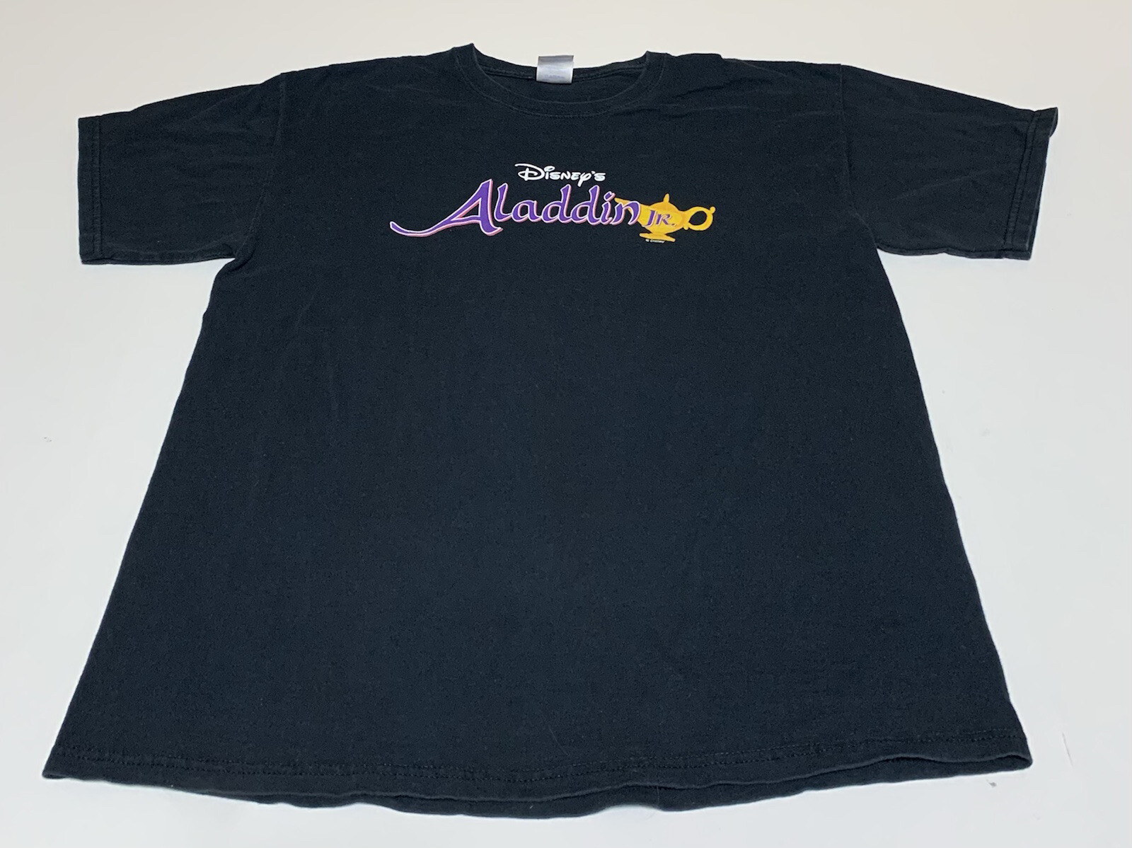 Disney’s Aladdin JR. Musical Black Promo Shirt Adult Size Large