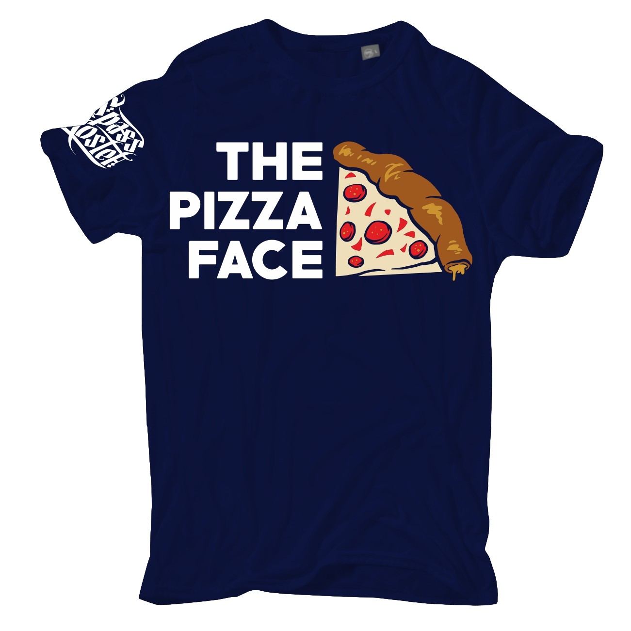 The Pizza Face T-Shirt S to 10XL Pizzeria Lovers Pepperoni Salami Pizza Maker