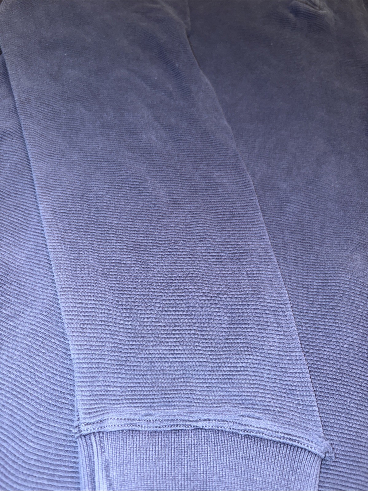 Tommy Bahama Polo Shirt Men’s Medium Navy Long Sleeve Rib Knit Silk & Cotton