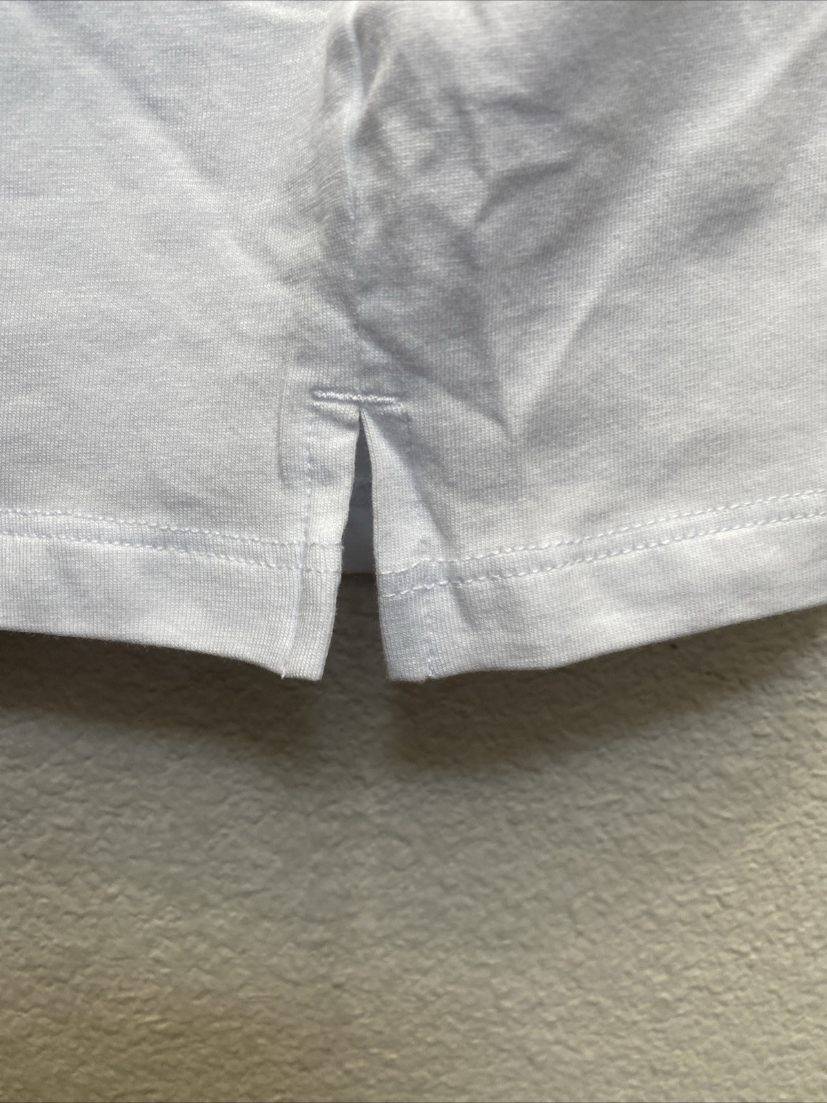 NEW Kenneth Cole Active Men’s Medium White Short Sleeve Polo Shirt NWT
