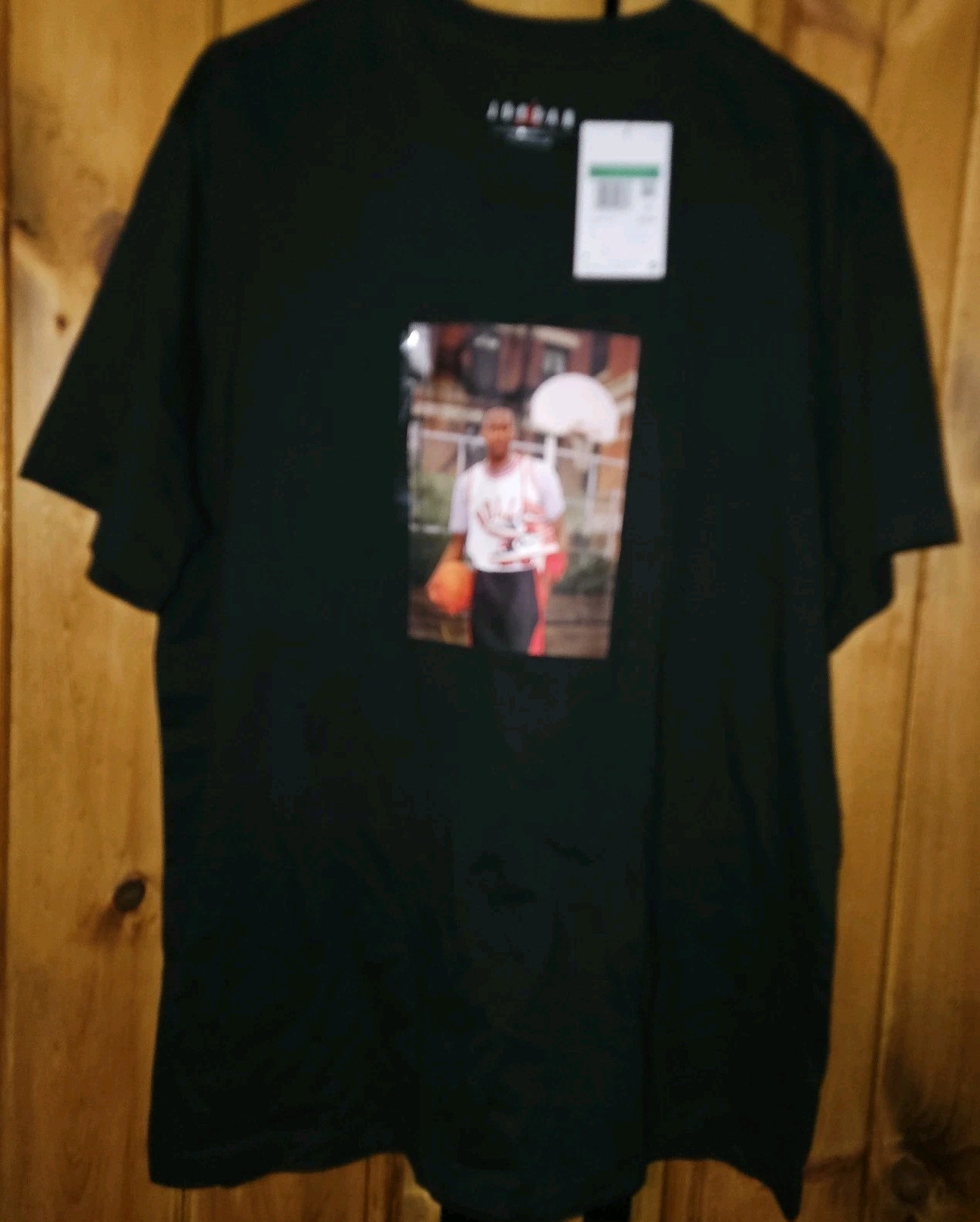New Air Jordan Tshirt Tee BlacK 🏀 T-shirt XL Sneaker Playground Flight Jumpman