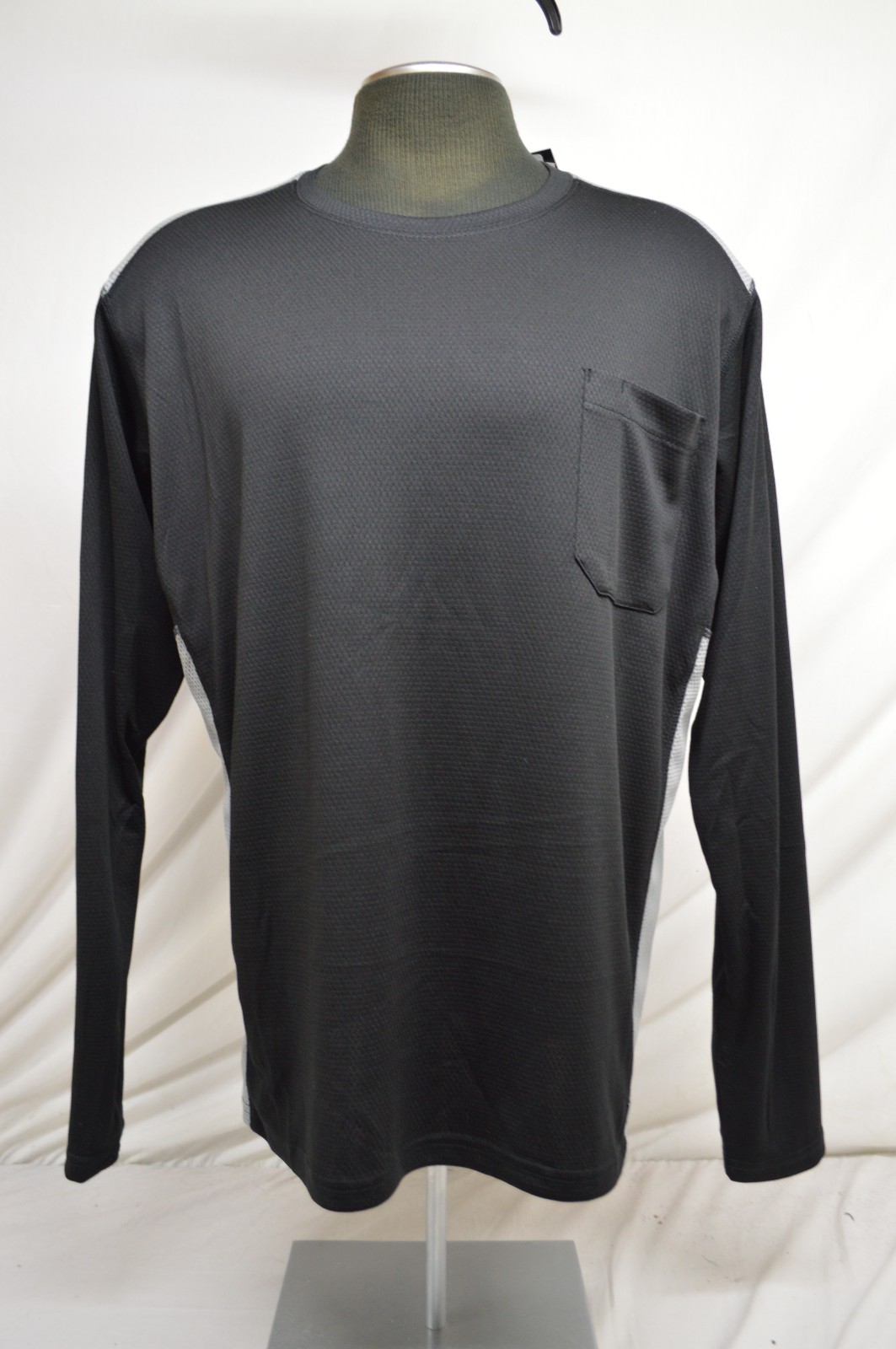 NEW Dickies Men’s Shirt Temp-iQ Performance Cooling L / S Crew Black SL620 XL