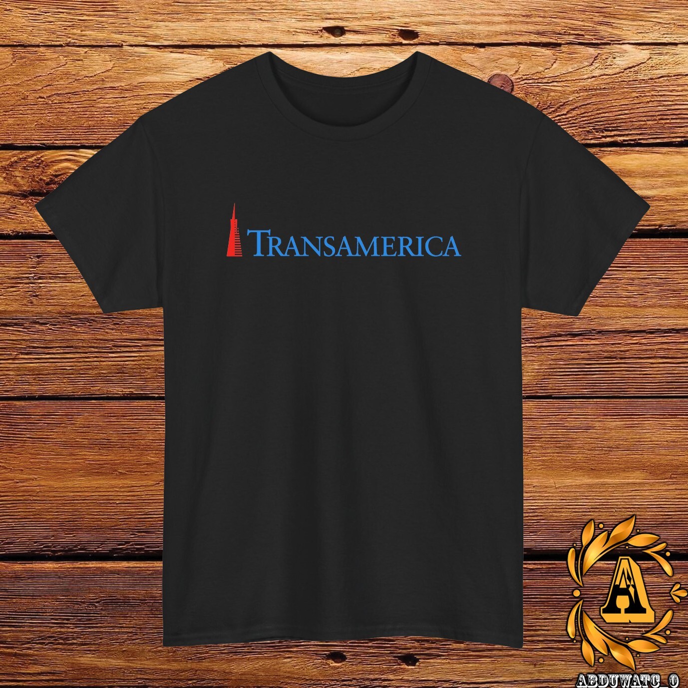 Transamerica Airlines Logo T-Shirt Black/Grey/White/Navy/Red/Light Blue S-5XL