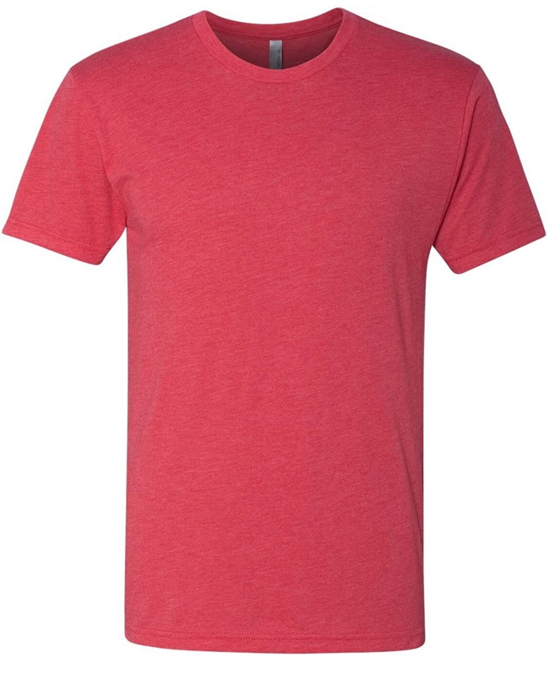 NEW Next Level 6010 Men’s Triblend Crew Tee Shirt XL Unisex Vintage Red