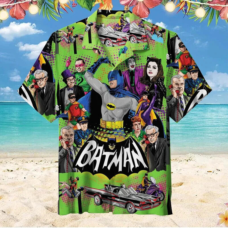 Batman 1966 Hawaiian Shirt, Casual Shirt For Men