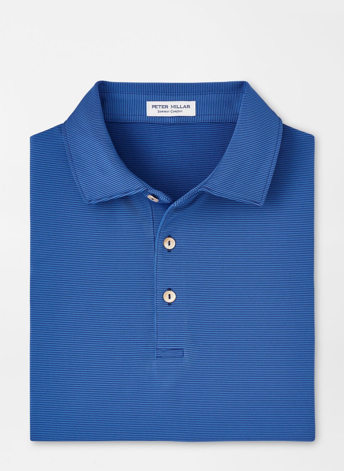 NEW MENS PETER MILLAR S/S JUBILEE STRIPE POLO GOLF SHIRT, MEDIUM, PICK COLOR