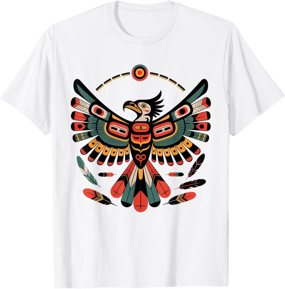 Thunderbird Native American Tribal Art Design Art Unisex T-Shirt