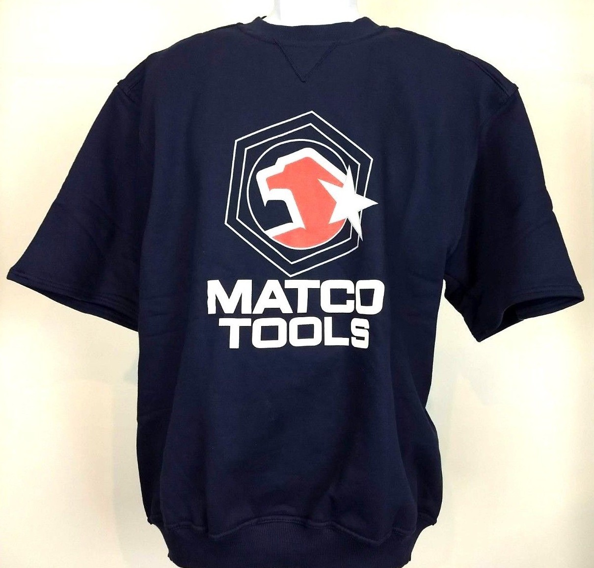 Matco Tools Short Sleeve Dark Blue Sweat Shirt Meds & Lgs Available NIP Rare