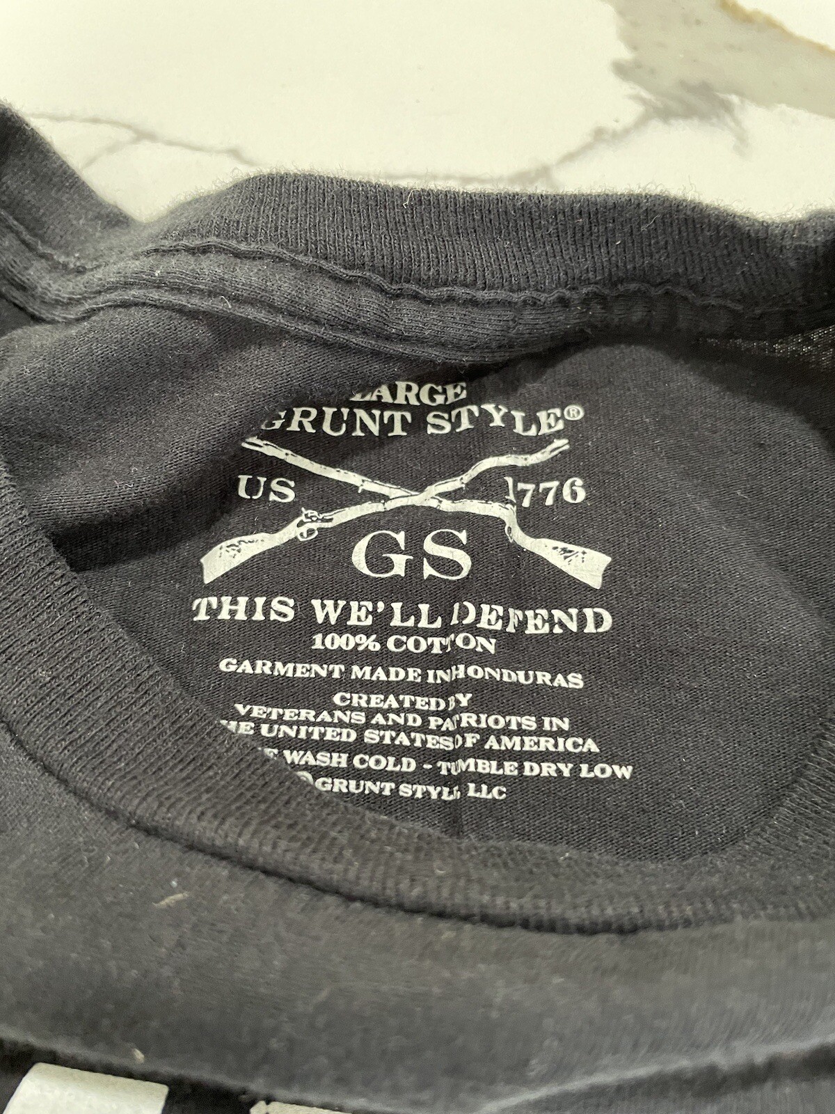 Grunt Style Shirt Men’s Large Size Matters Ammo Bullet Military Freedom AK106