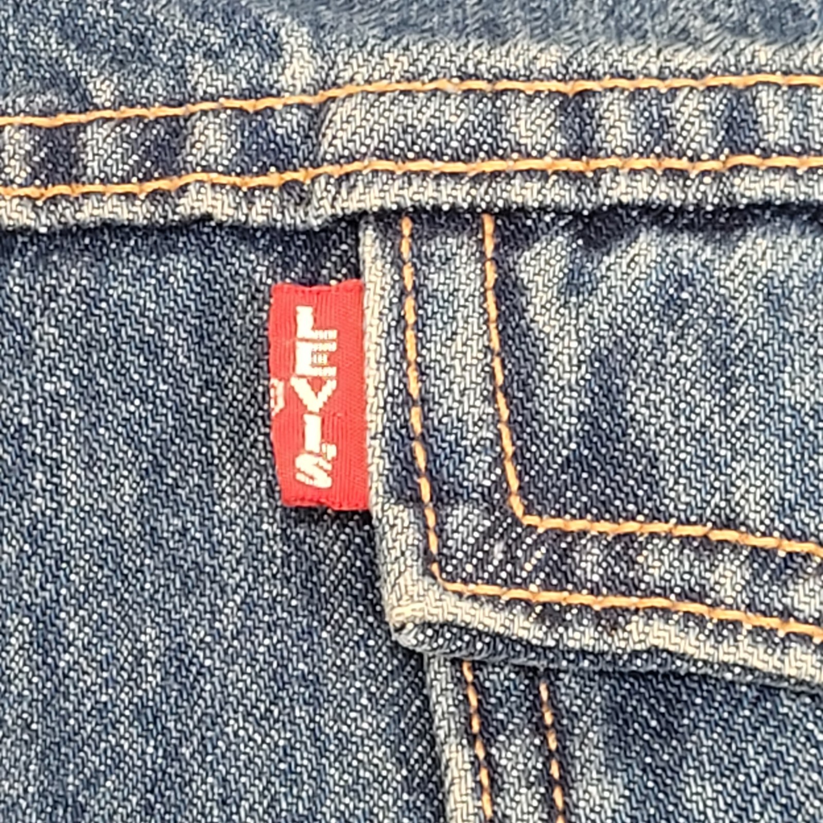 🧥 Levi’s Premium Long Trucker Jacket Men’s M Relaxed Cut Western (Read/C-video)