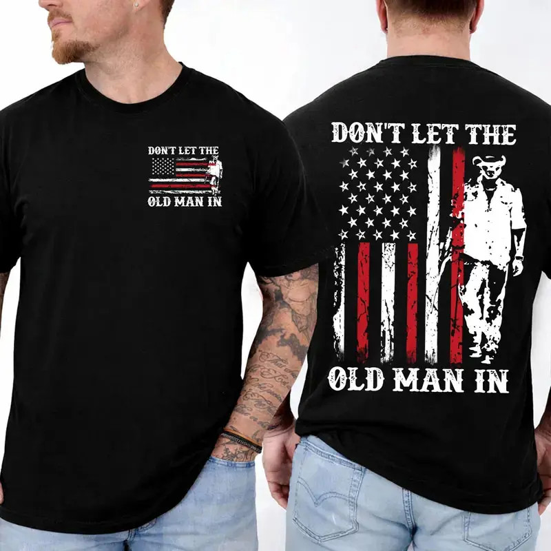 Don’t Let the Old Man In T-Shirt, Vintage Tribute T-Shirt For Toby Keith Fans