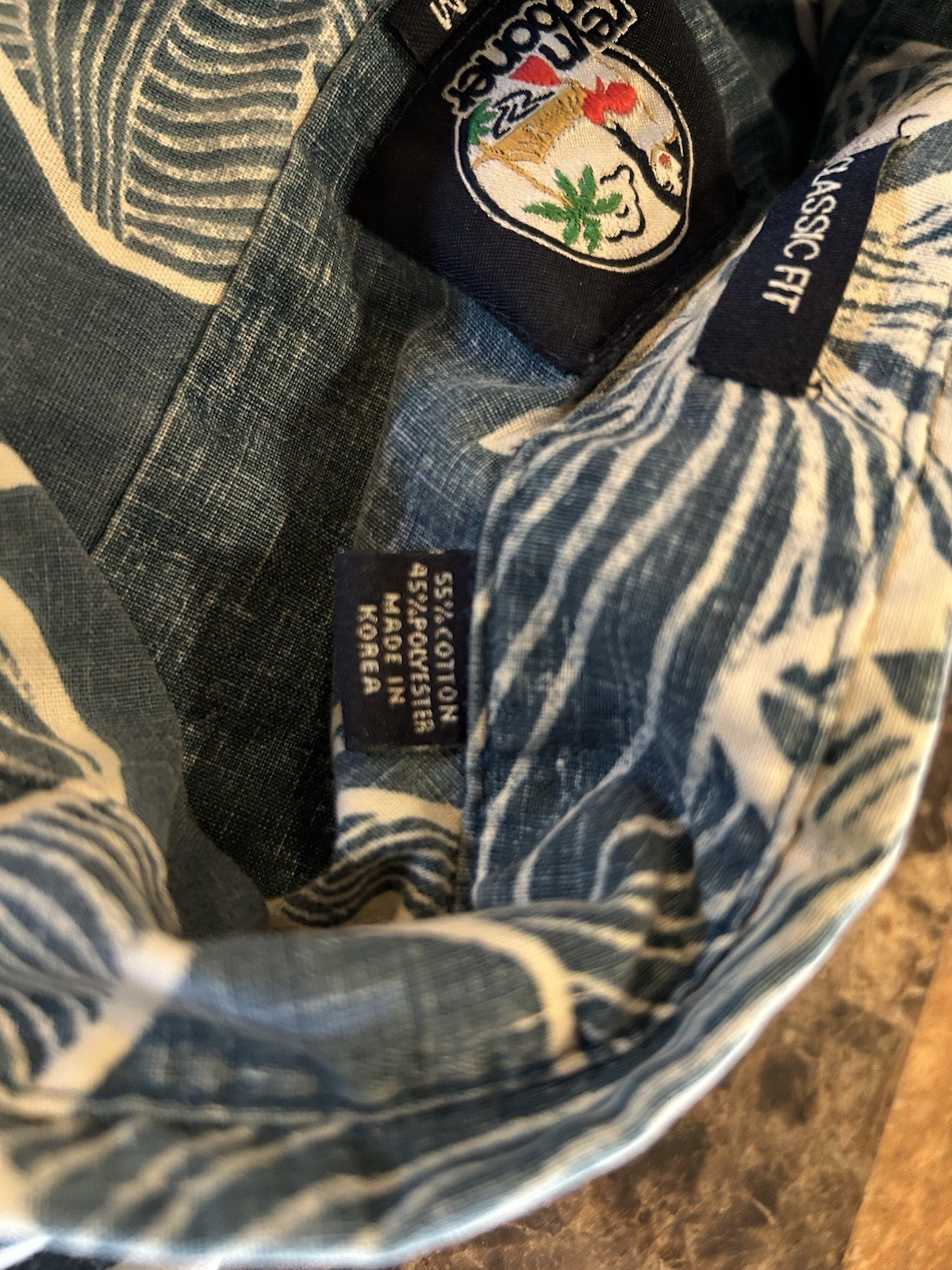 Vintage Reyn Spooner Hawaiian Aloha Shirt, Blue Hibiscus Medium 80’s Free Ship