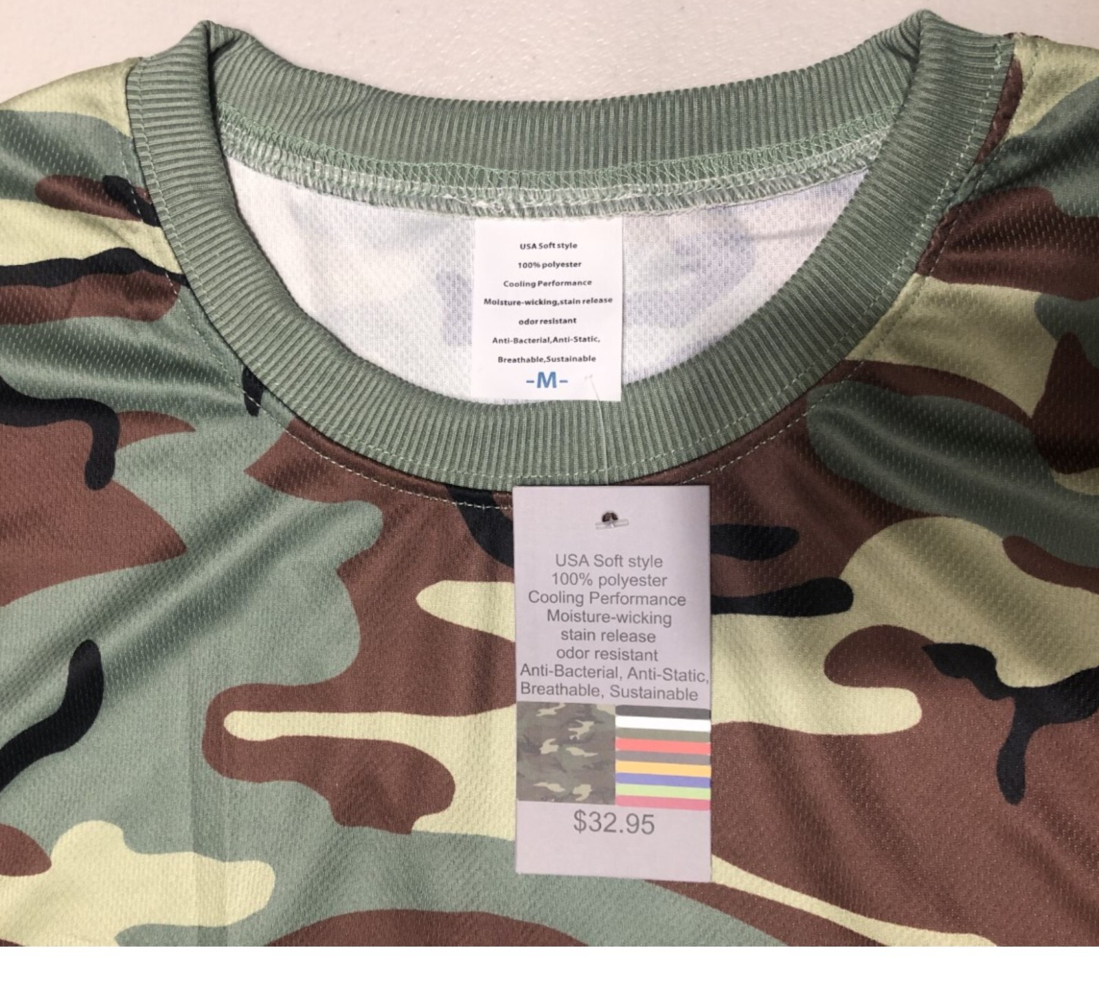 Long Sleeve T-shirt Camouflage Tee Military Tactical Camouflage plain T shirt