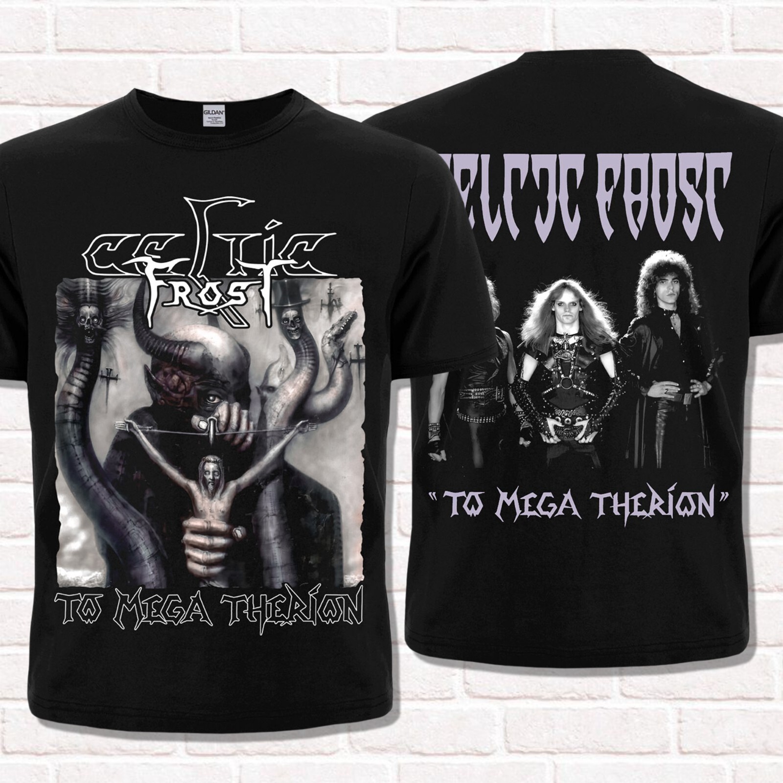 Celtic Frost T-Shirt, To Mega Therion (1985) Thrash Metal, Death Black Metal.