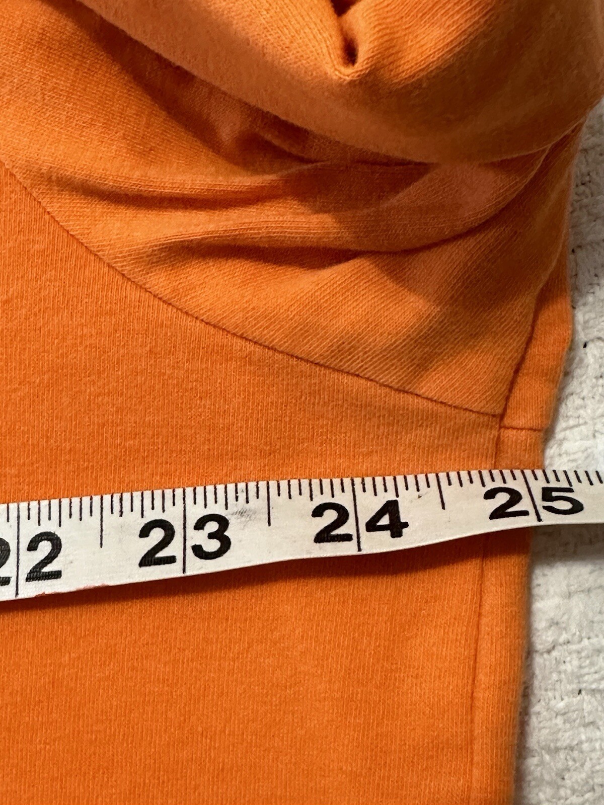 Athletic Works Orange Long Sleeve T-Shirt Moisture Wicking DriWorks Size X Large