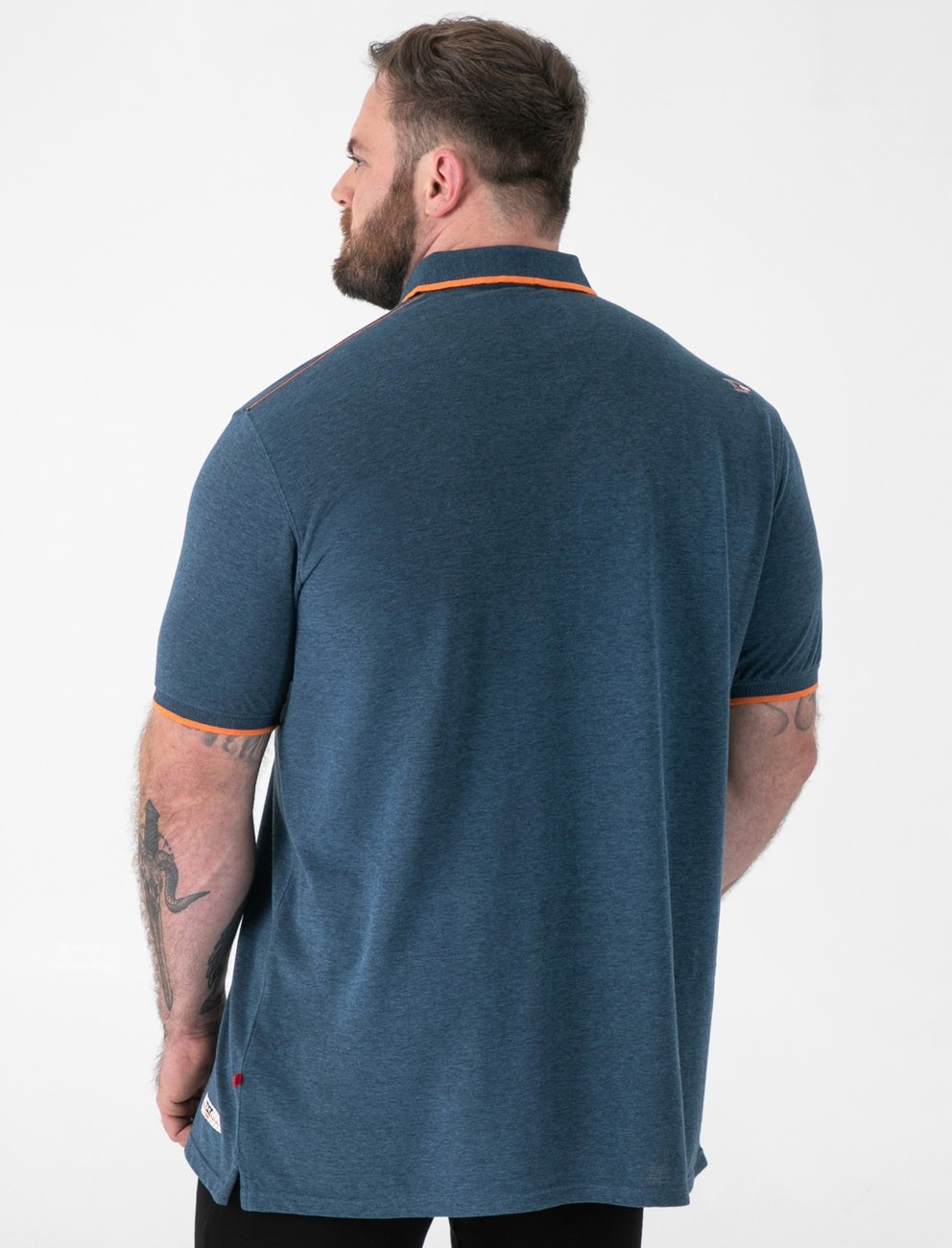 D555 HARVEY Short Sleeve Pique Polo Shirt Teal size 2XL 3XL 4XL 5XL 6XL
